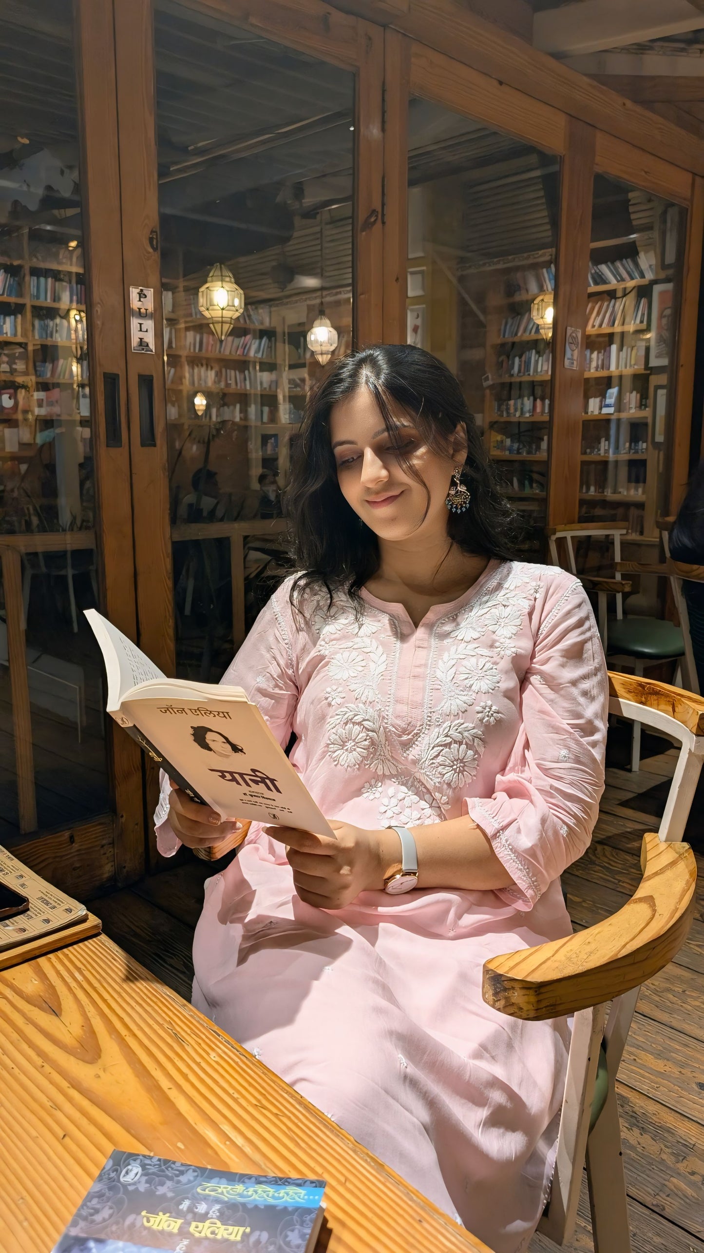 Gulnaz Chikankari Modal Cotton Kurta