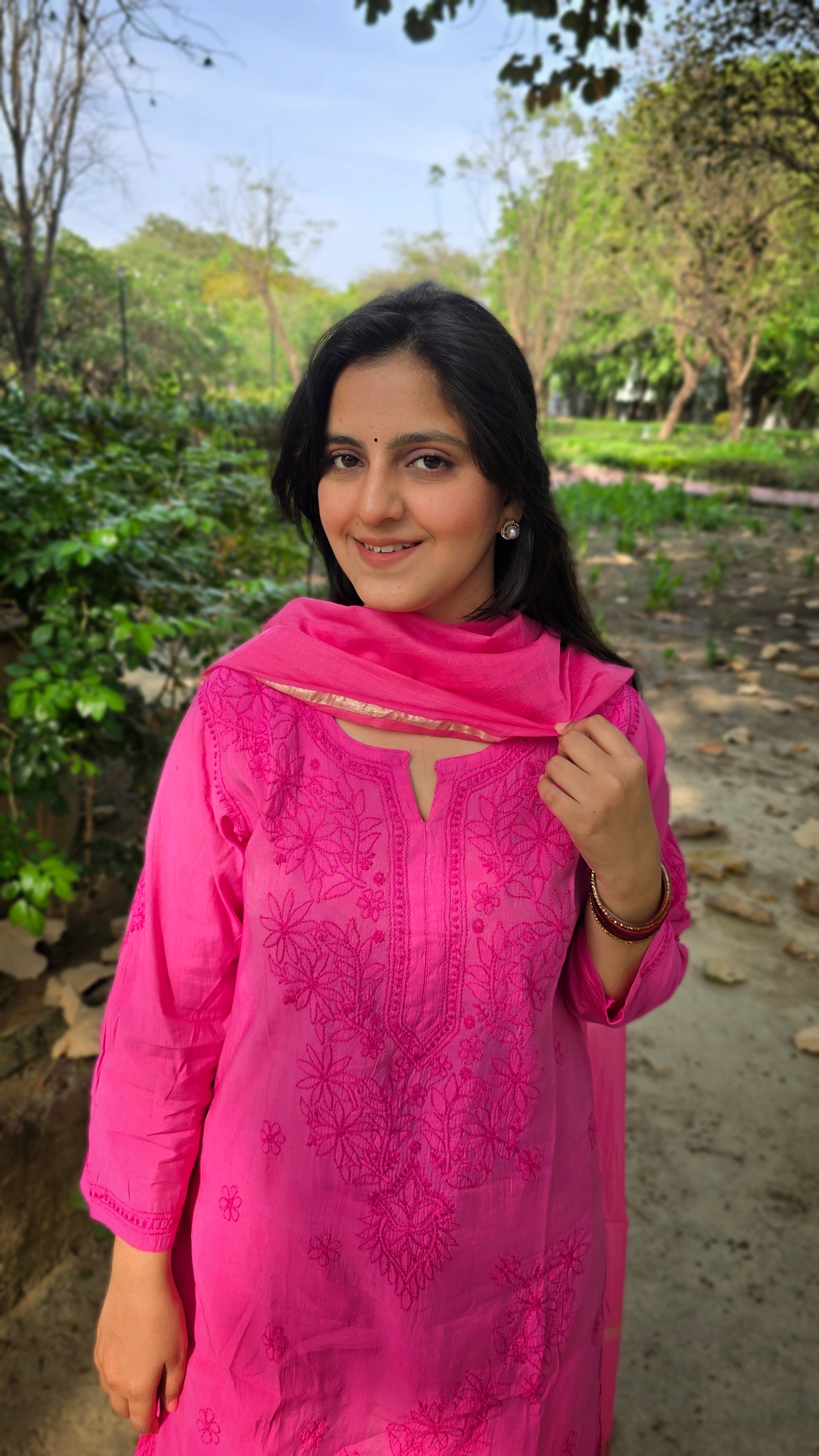 Chikankari suit set