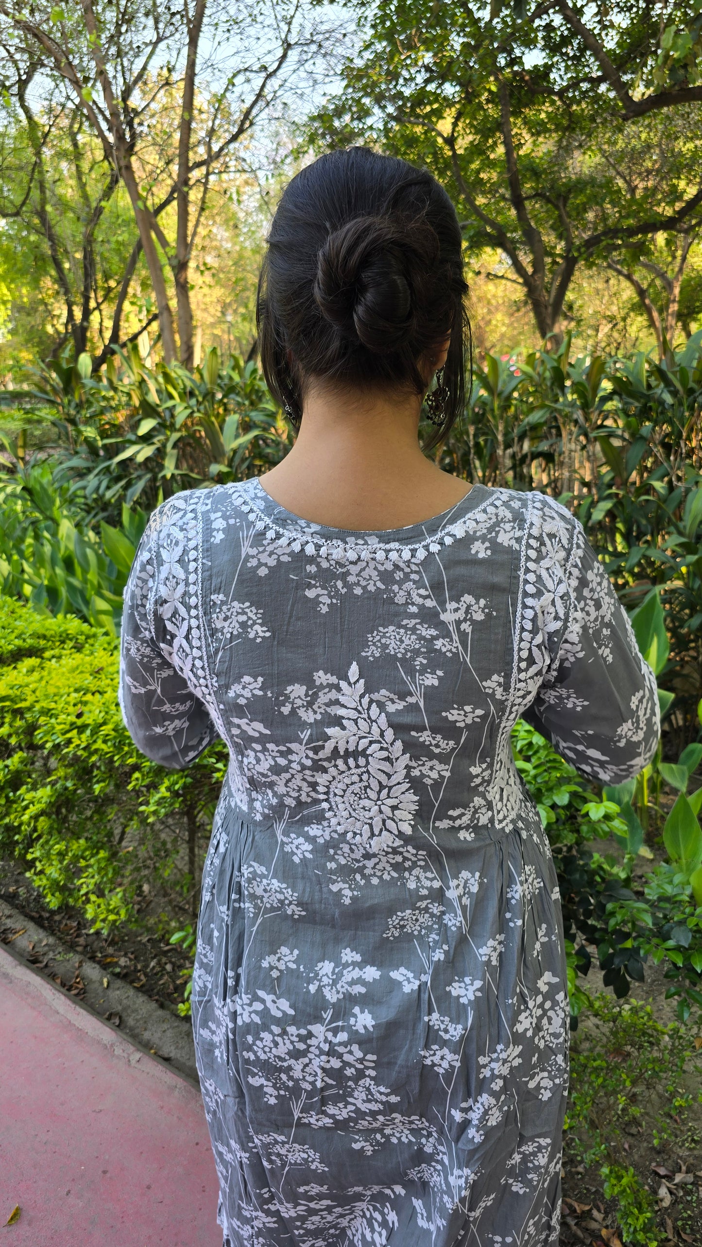 Buta at back of kurti